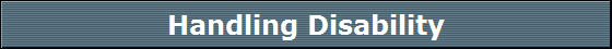 Handling Disability